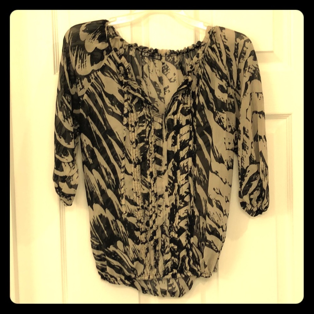 Sheer express top